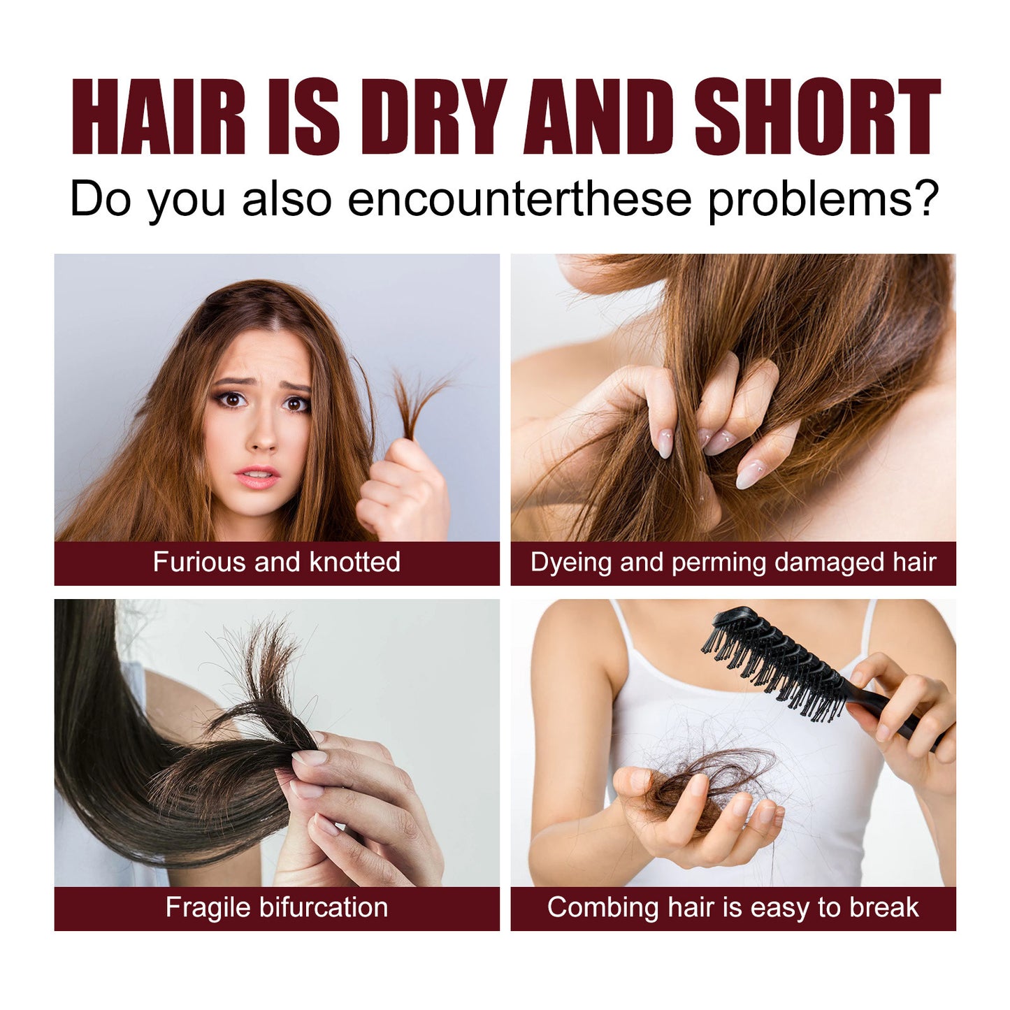 Hair Repair Damaged Dry Manic Moisturizing Soft Hair Conditioner