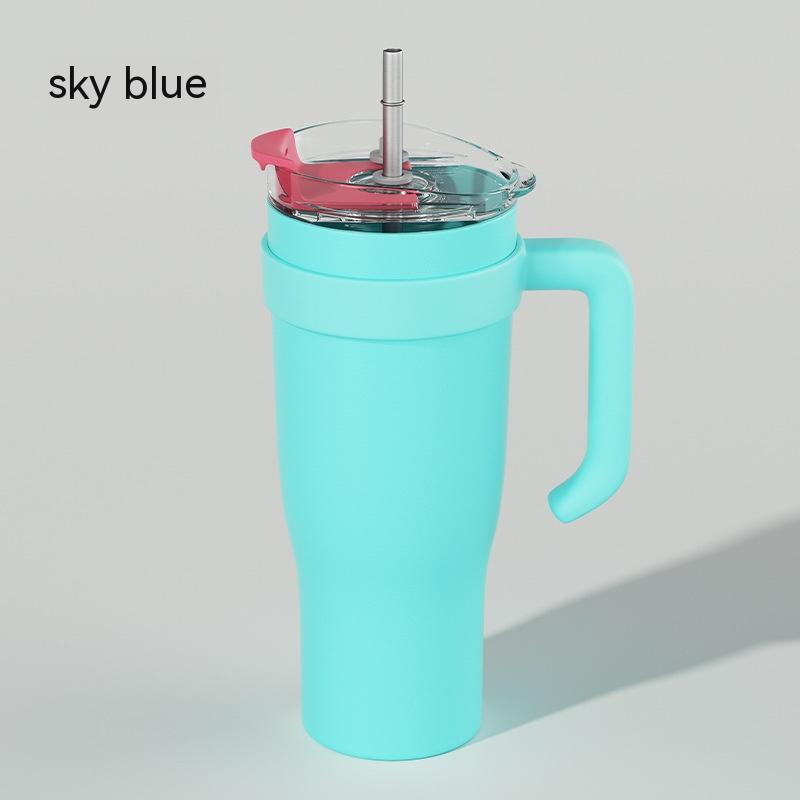 Stainless Steel Large Capacity Vacuum Insulated Straw Cup