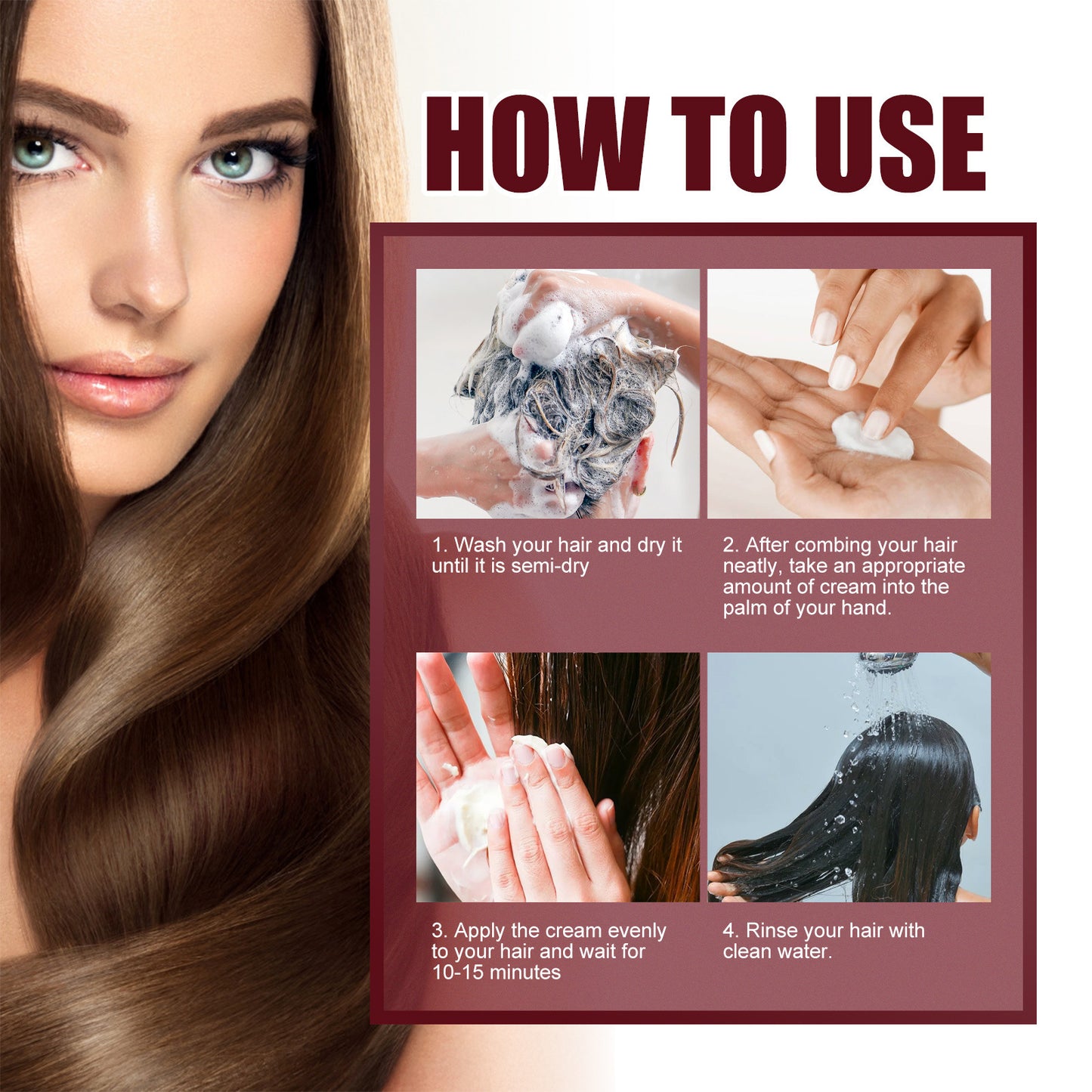 Hair Repair Damaged Dry Manic Moisturizing Soft Hair Conditioner